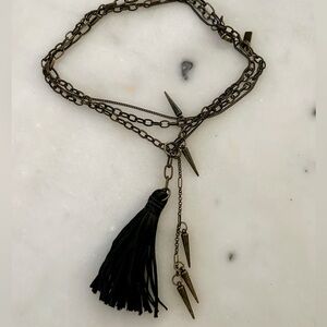 Madewell Tassel necklace